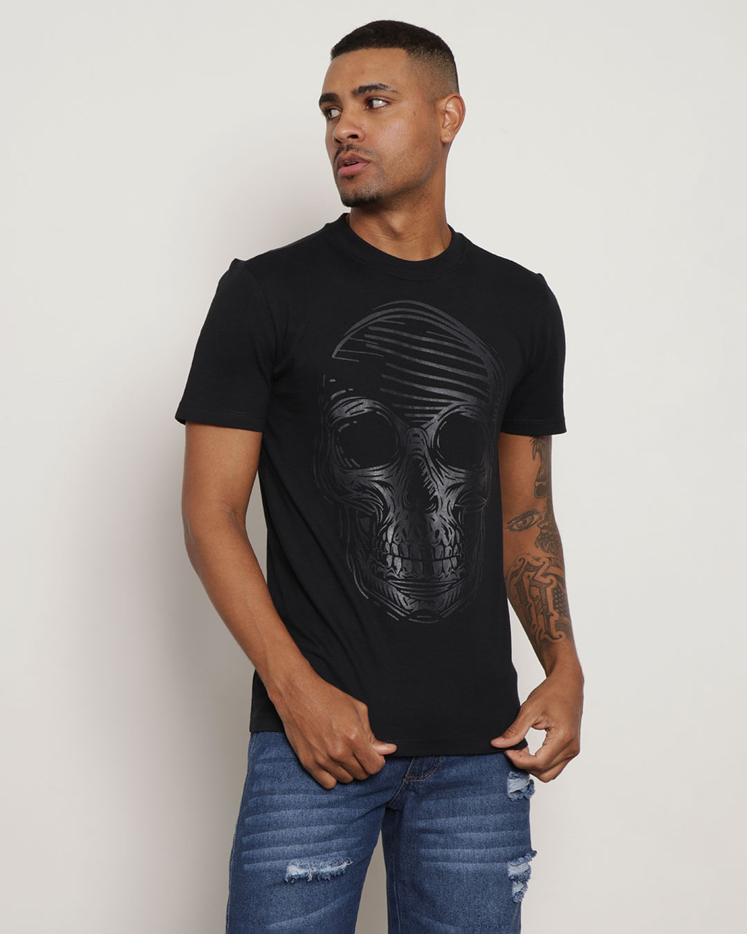 Camiseta-15125814-Caveira-Dark-Pgg---Preto
