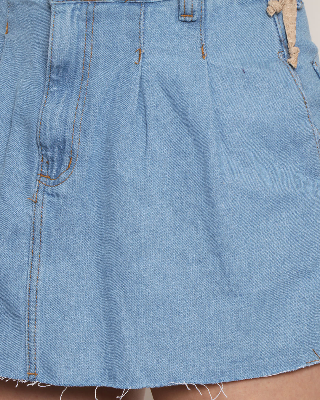 Short-Saia-Re492-Jns-Barr-Cort-Laser-Fem---Blue-Jeans-Claro