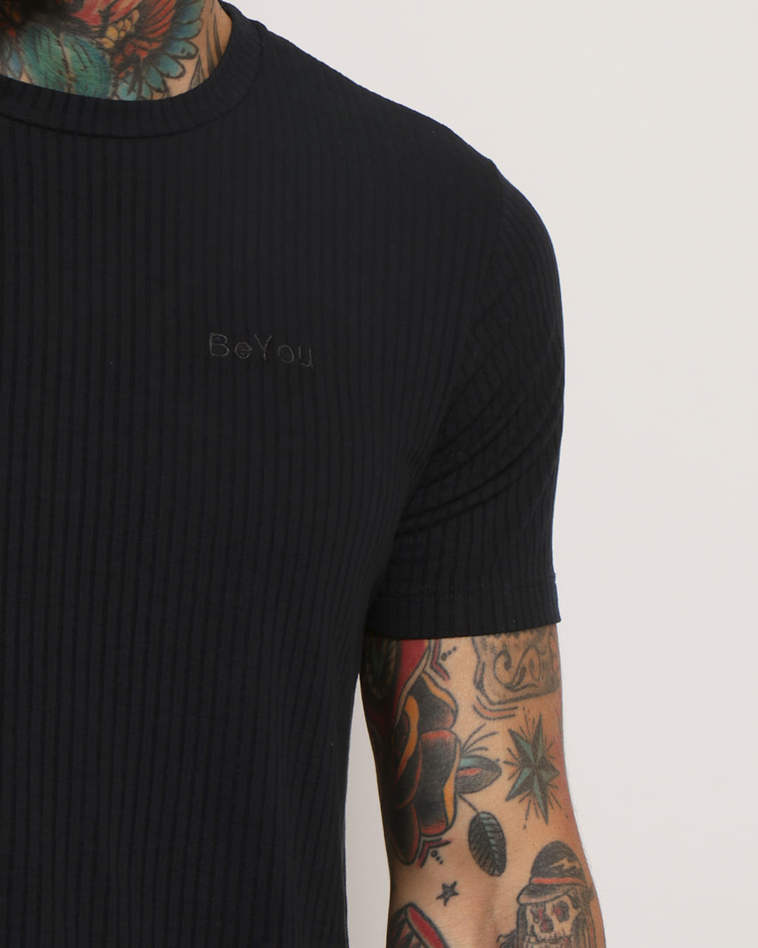 Camiseta-197b-Canelada-Bord-Preto-Pgg---Preto