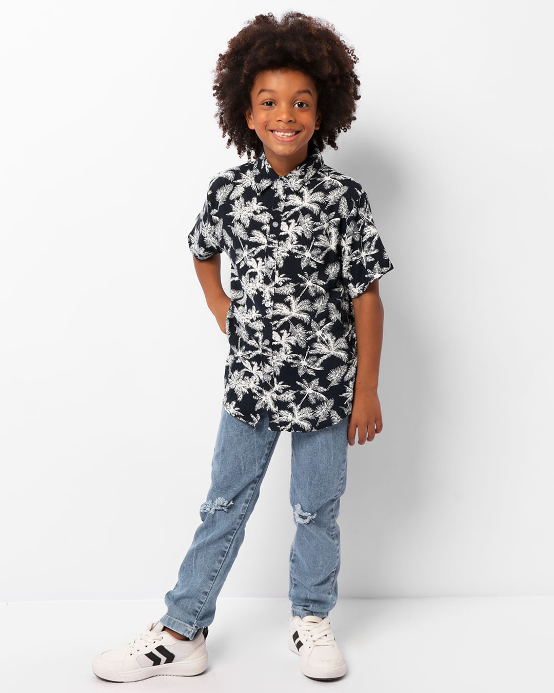 Camisa-V168-Mc-M-Viscos-410---Marinho-Floral