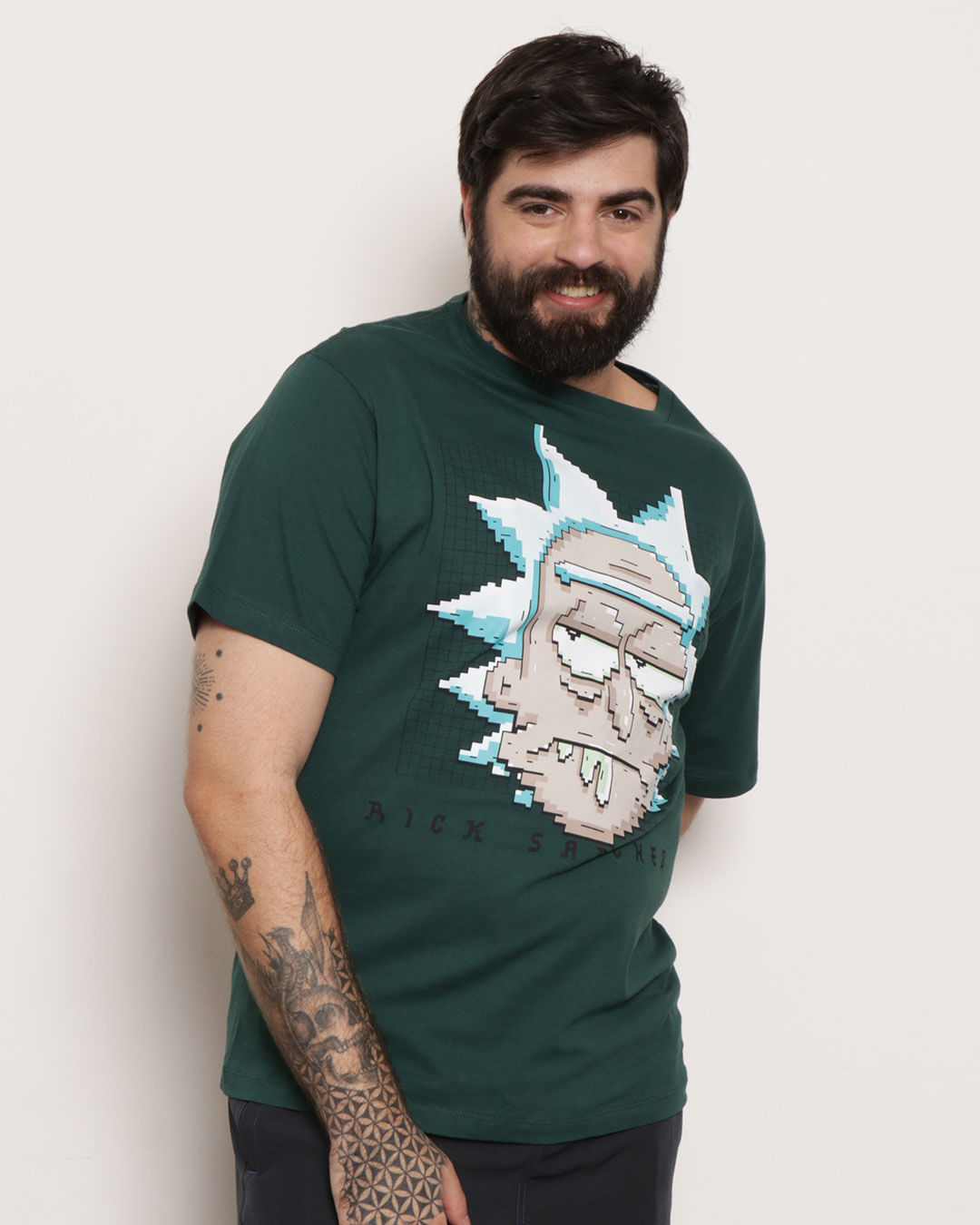 Camiseta-Rmorty-Vdechbo-Ftects-Plus---Verde-Escuro
