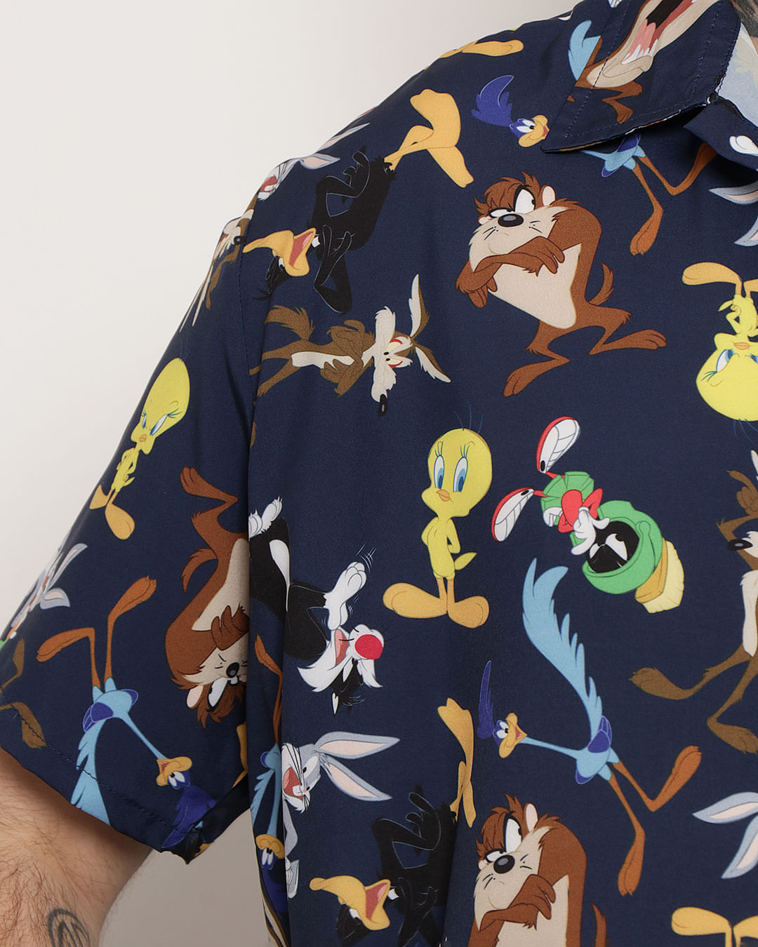 Camisa-Tt14807-Mc-Looney-Marin-Plus---Marinho