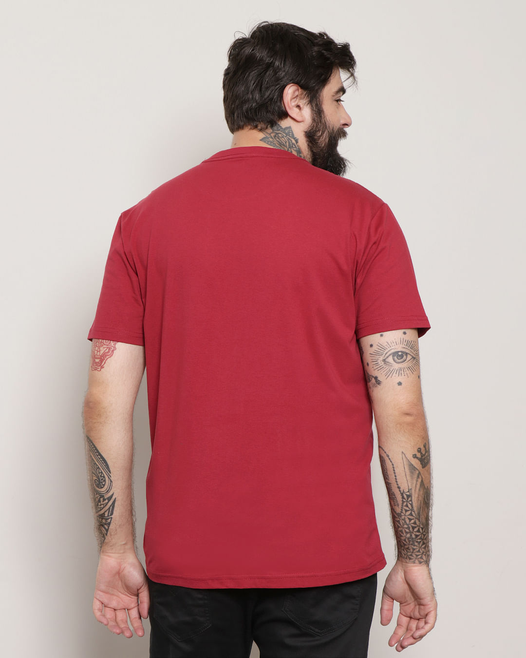 Camiseta-Cpsfourn2747-Mm-Basica-Verm-Plu---Vermelho-Medio