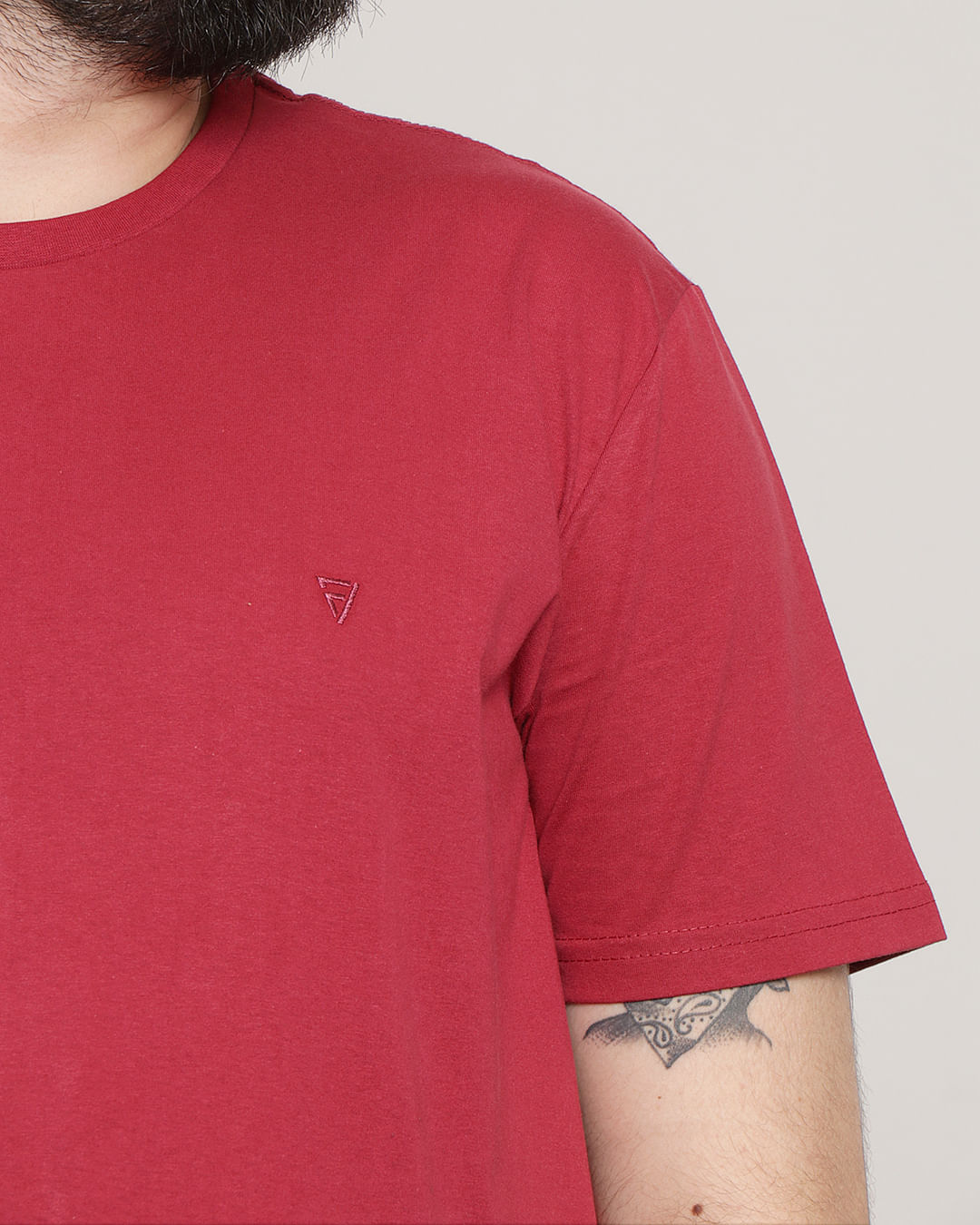 Camiseta-Cpsfourn2747-Mm-Basica-Verm-Plu---Vermelho-Medio