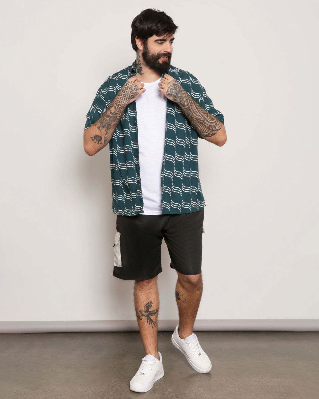 Camisa-Fashion-Viscose-5013129p---Verde-Medio