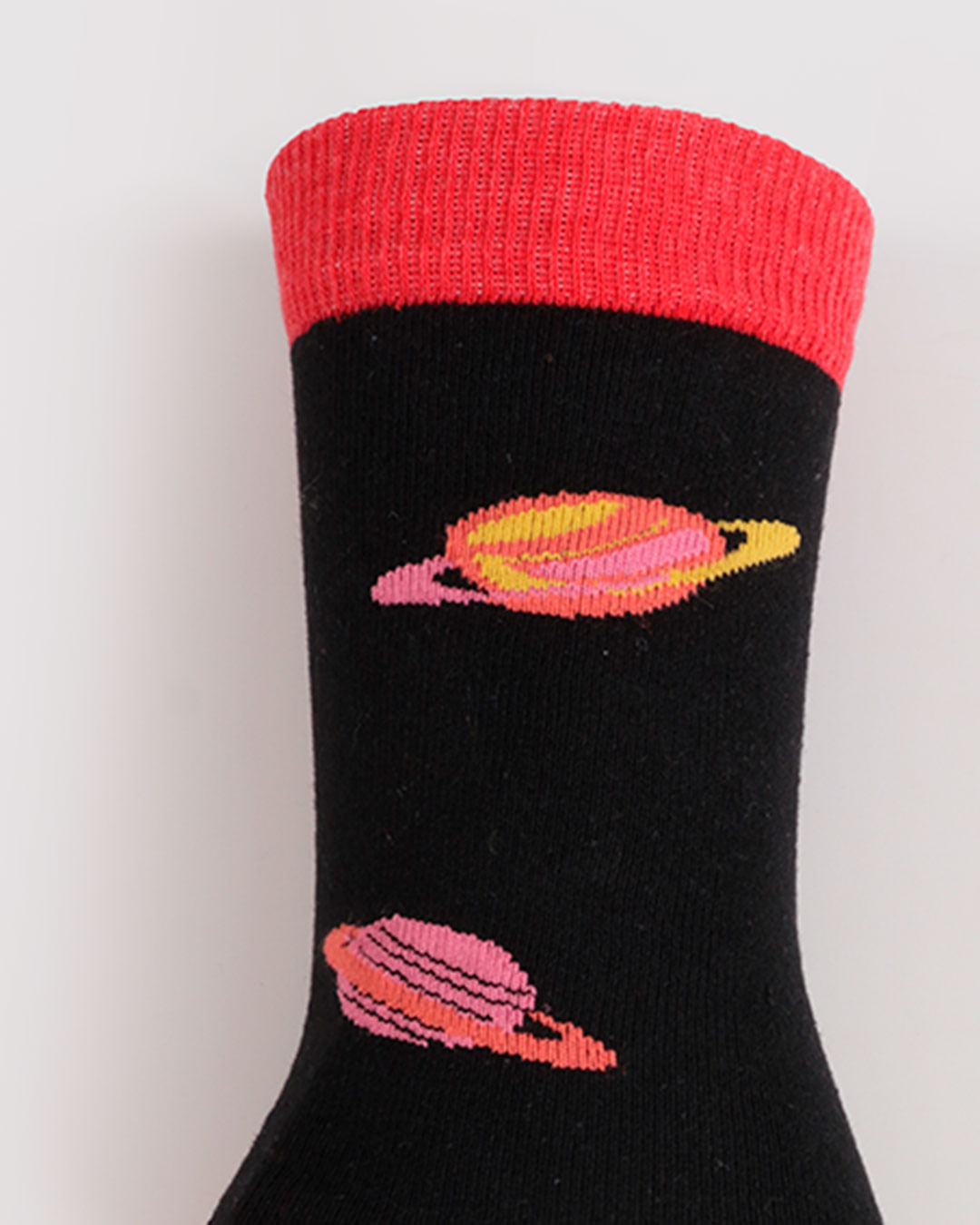 Meia-Estampada-Divertida---Vermelho-Outros