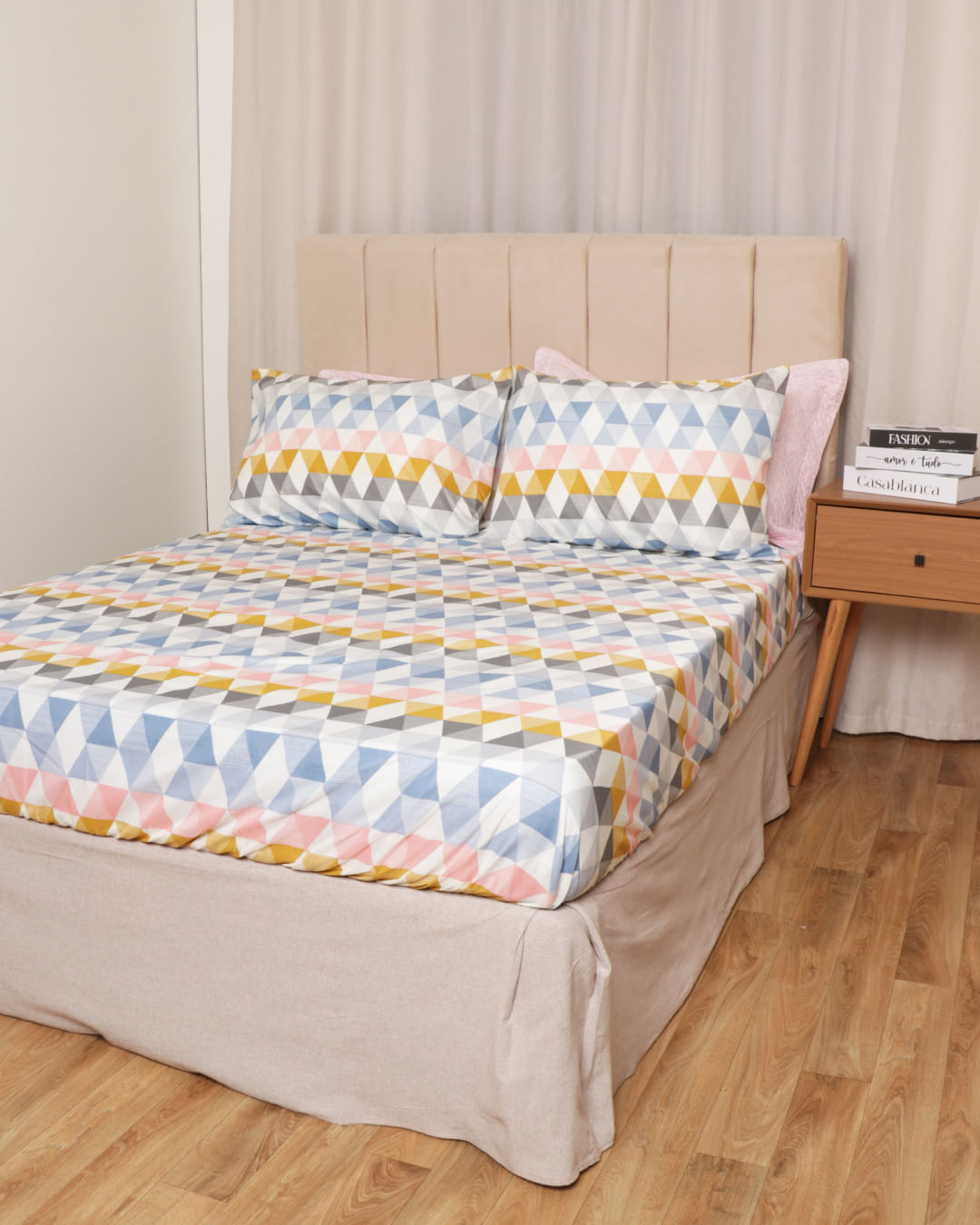 Jogo-De-Cama-Casal-Romantico-Sortido---3---Branco-Geometrico