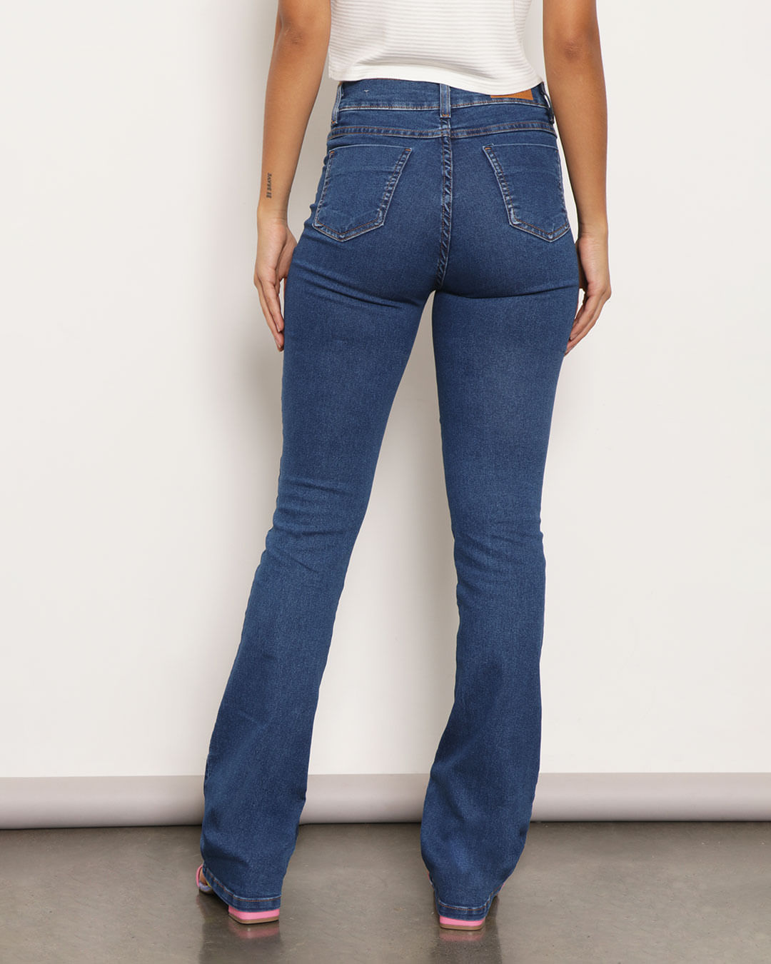 Calca-274519-Jns-Flare-Fem-Ad---Blue-Jeans-Medio