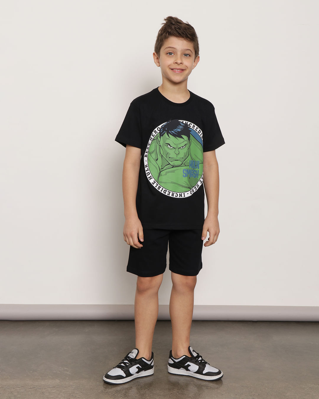 Camiseta-Ch33124-Mc-M-410-Hulk---Preto