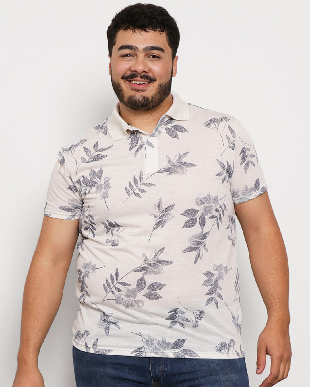 Polo-50000276-Silk-Folhagem-Off-Plus---Off-White