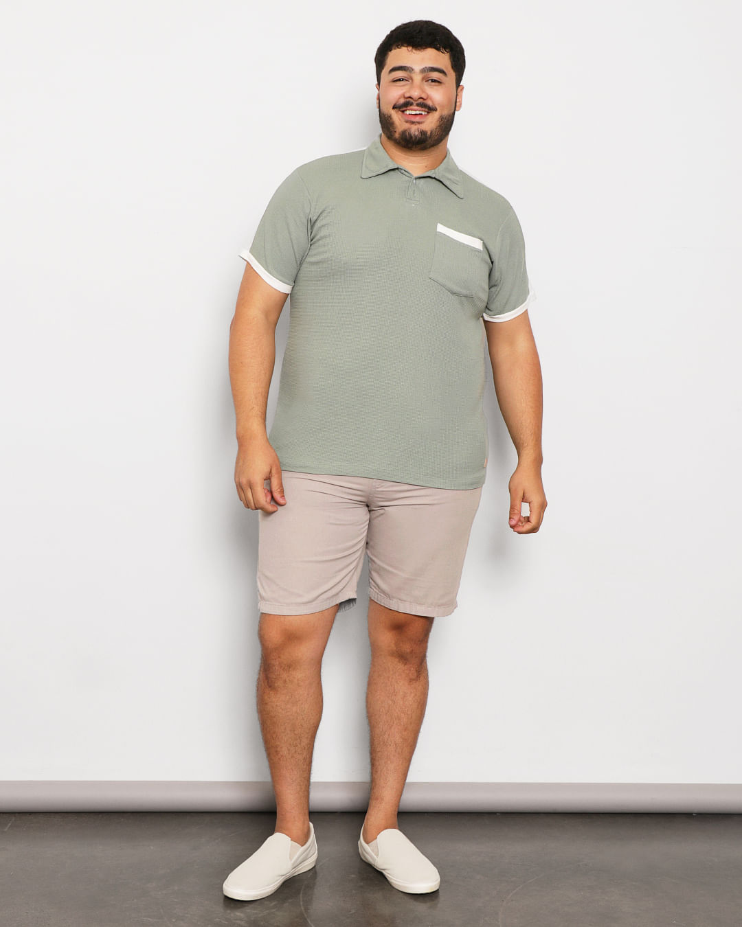 Polo-Algelas-Favo-Vde-Off-Plus---Verde-Medio