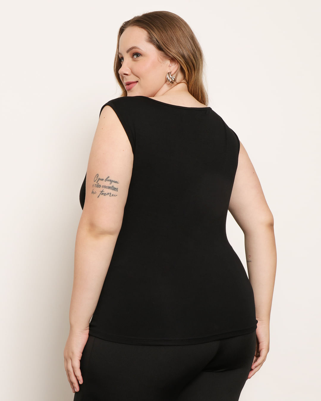 Regata-34114-Viscolycra-Lisa-Gola-Dega---Preto
