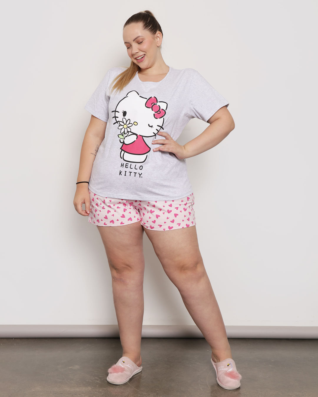 Short-Doll-Tg-Mc-Hello-Kitty-14b---Mescla-Claro