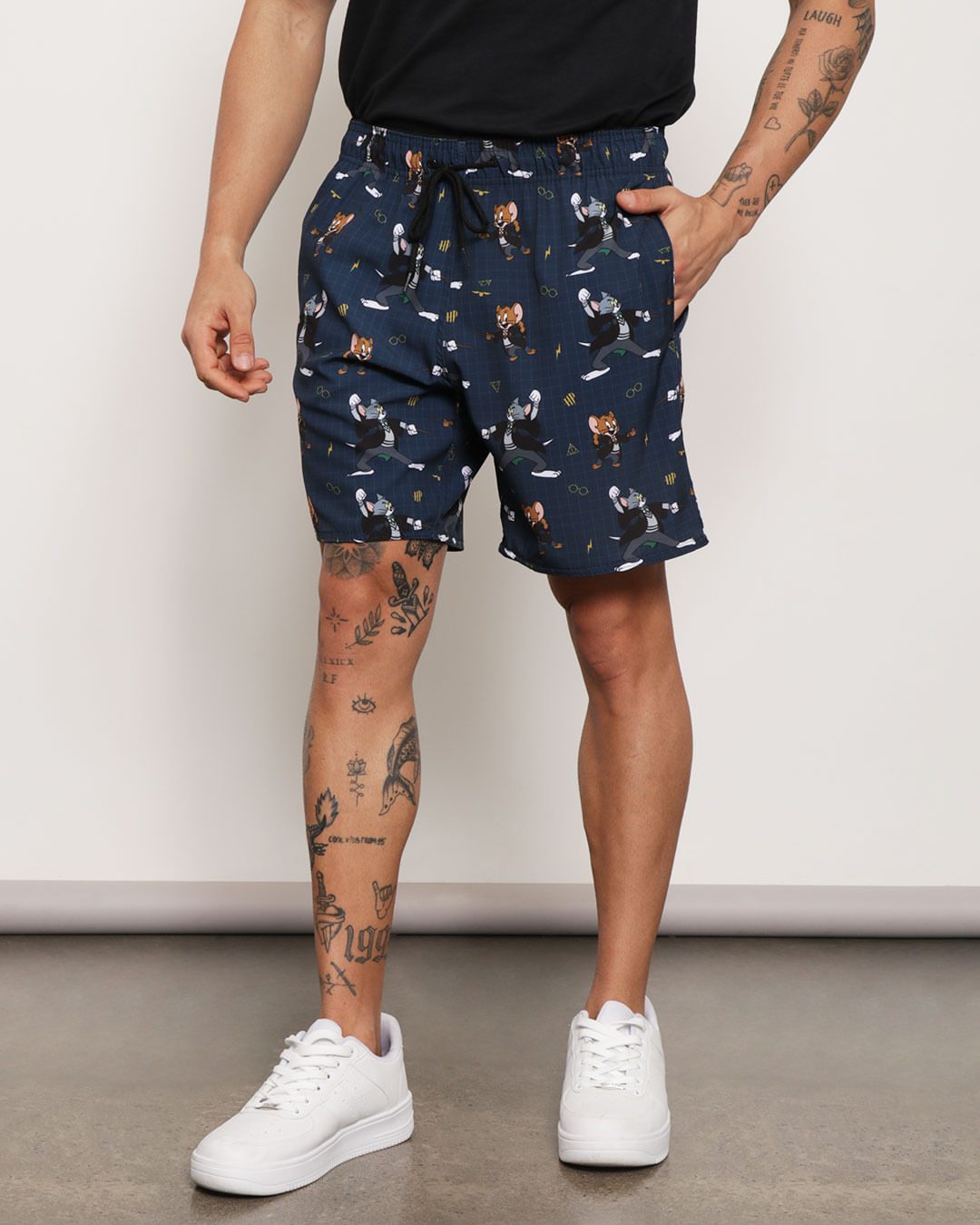 Short-Tactel-2580tp01-Tomj--Pgg---Marinho