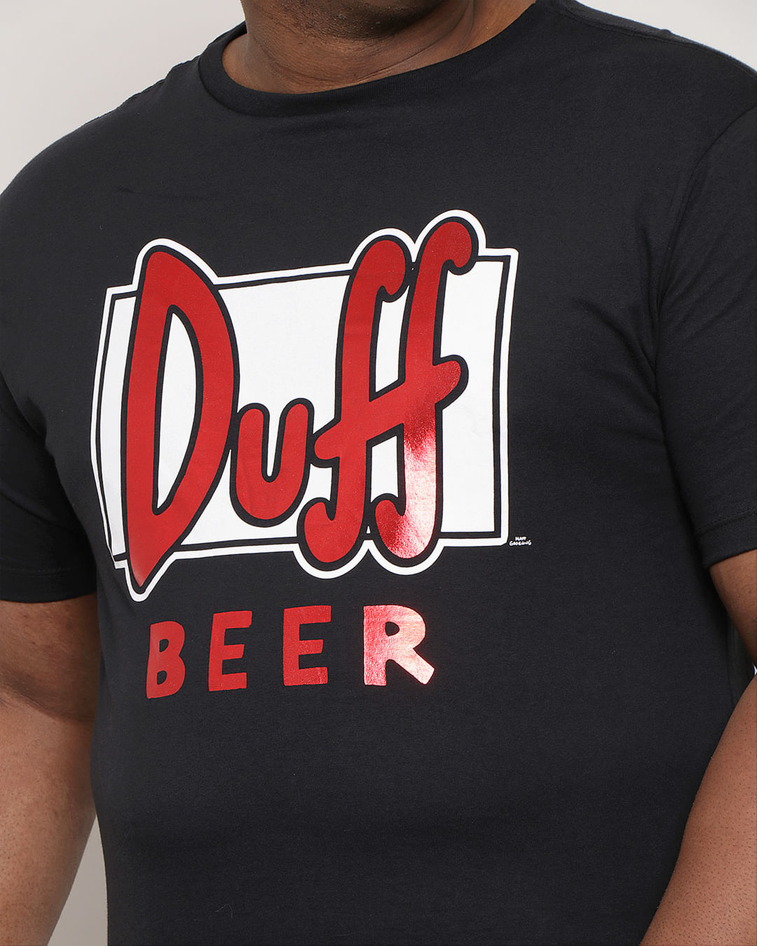 Camiseta-Simpsons-Duff-Foil-Pto-Plus---Preto