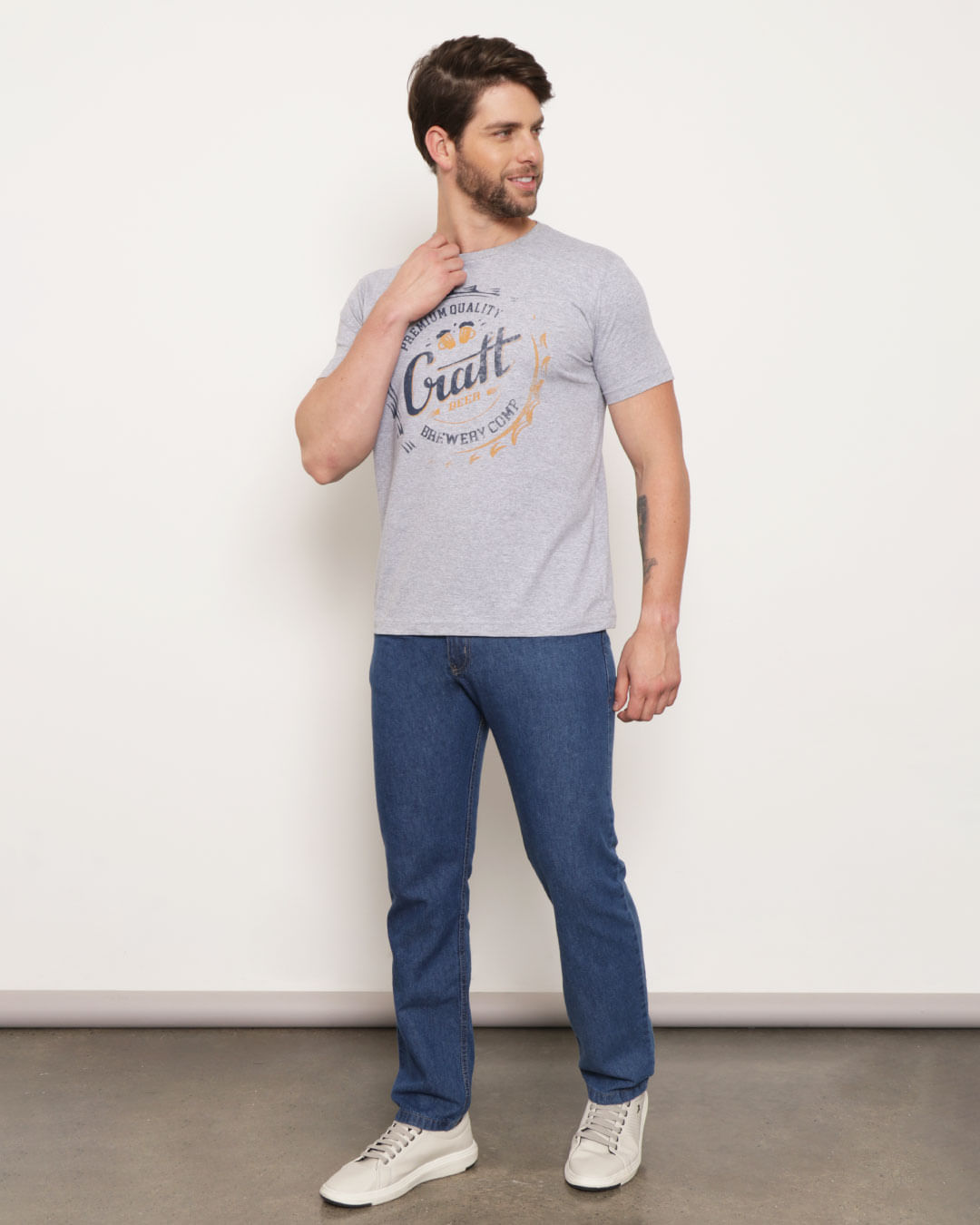 Camiseta-Craft-Mescla-Pgg---Mescla-Claro
