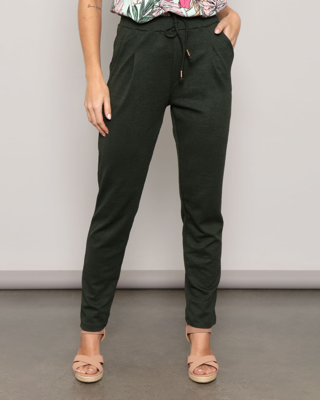Calca-Vs638-Crepe-C-Pregas---Verde-Escuro