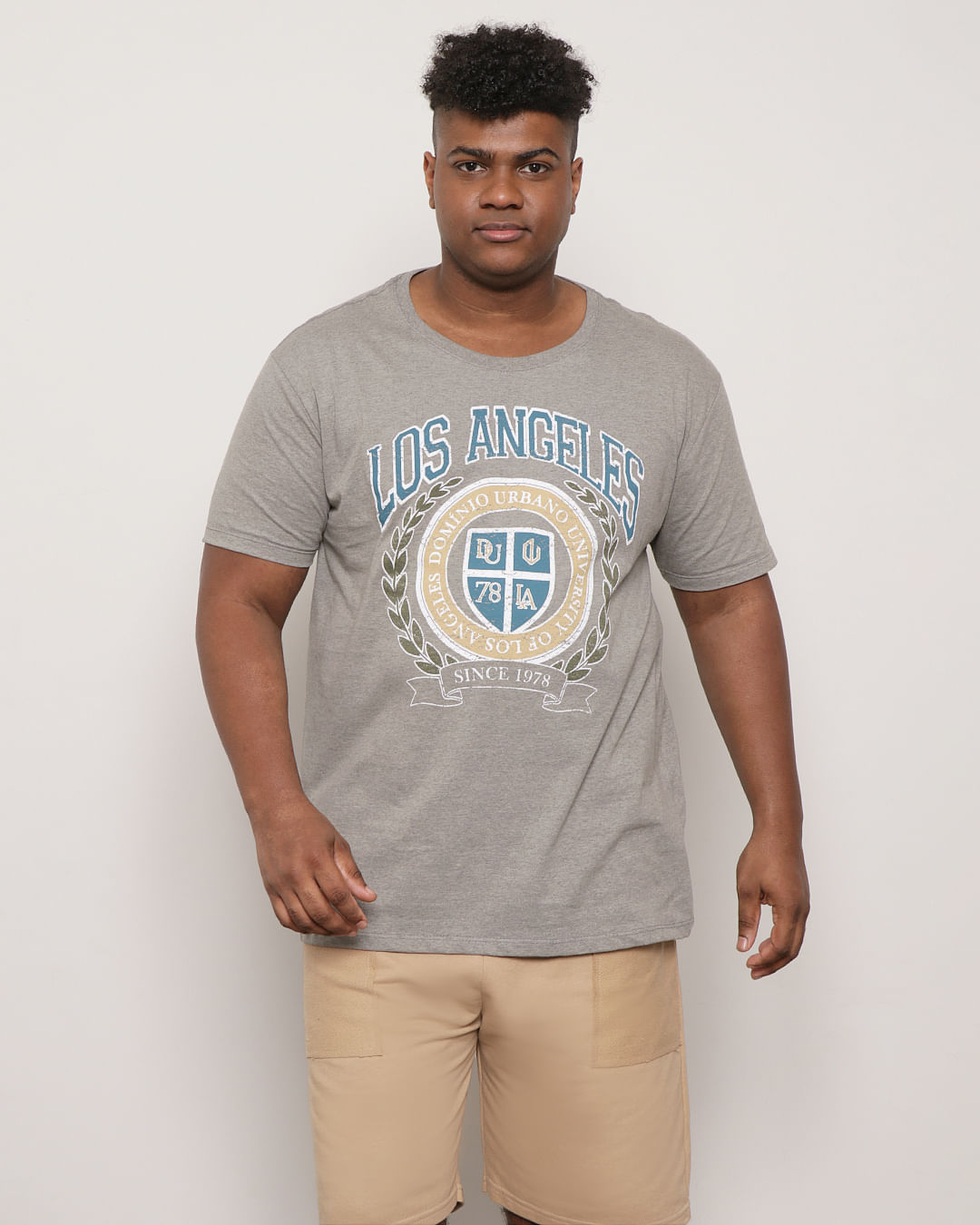 Camiseta-511512-Los-Angeles-Mcinza-Plus---Cinza-Claro