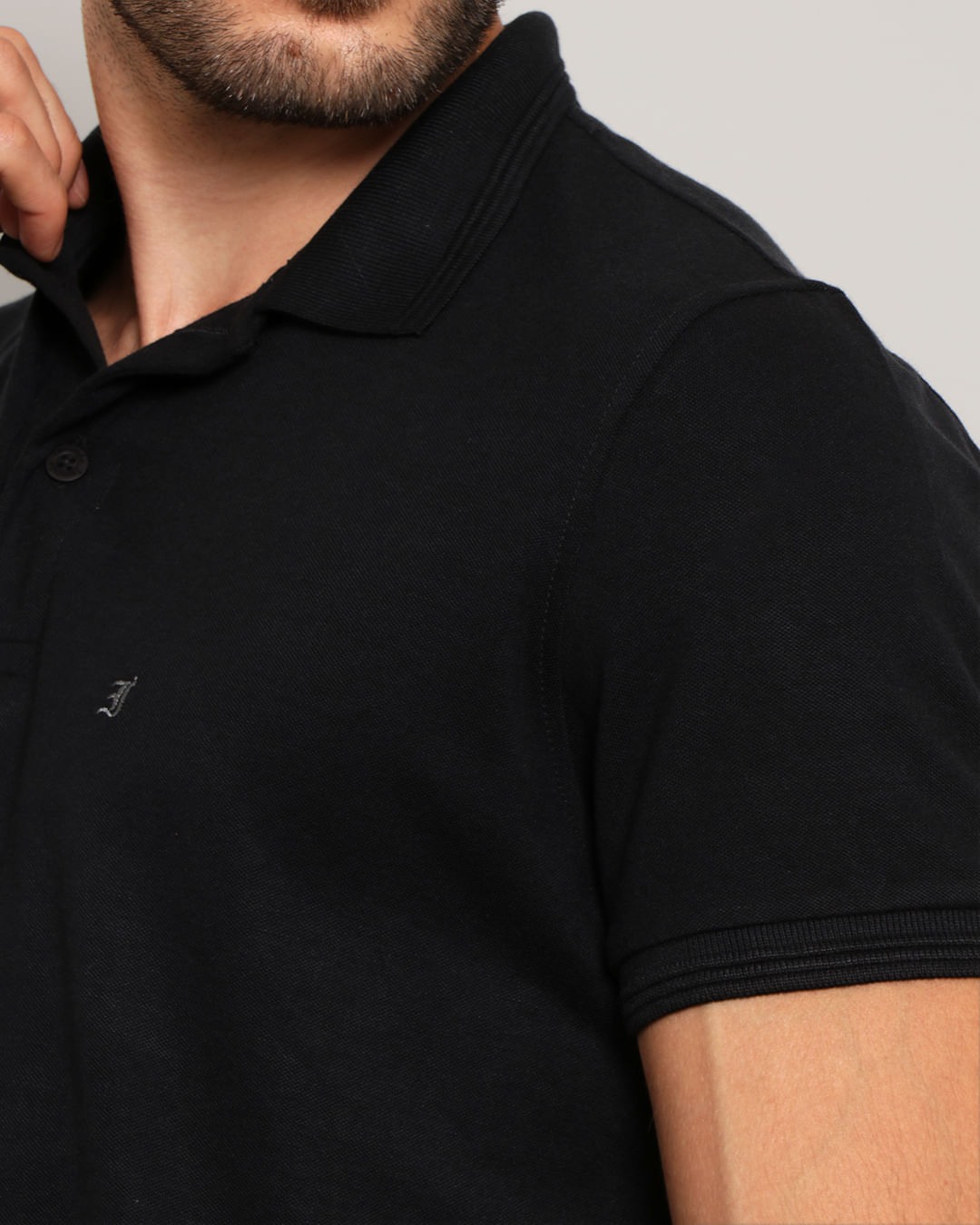 Polo-Pcardin-Algela-Pto-Lisa-Pgg---Preto