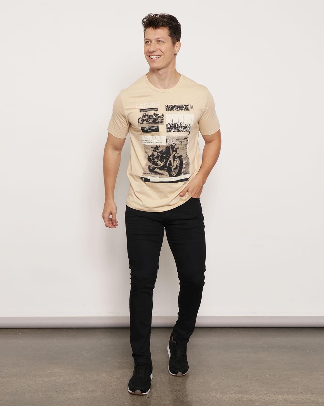 Camiseta-1943-Motos-Pgg---Bege-Claro