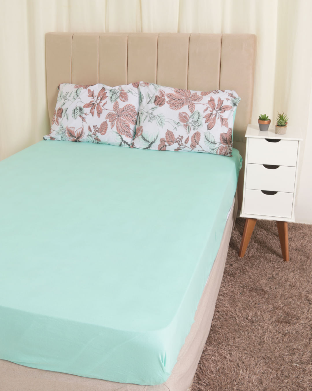Jg-De-Cama-Queen-Slim-3pcs---Verde-Floral