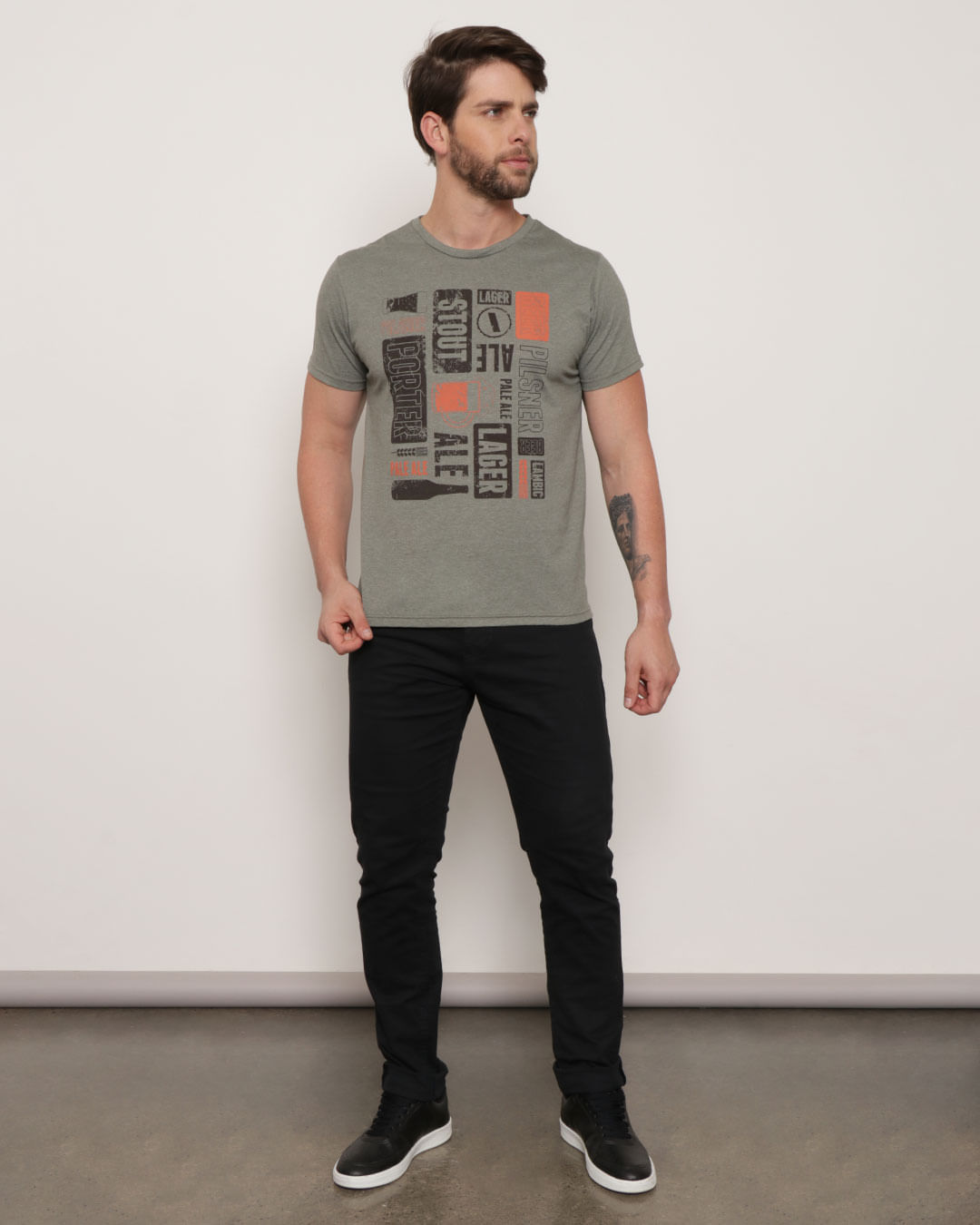 Camiseta-Tr119-Beer-Types-P-Gg---Verde-Outros