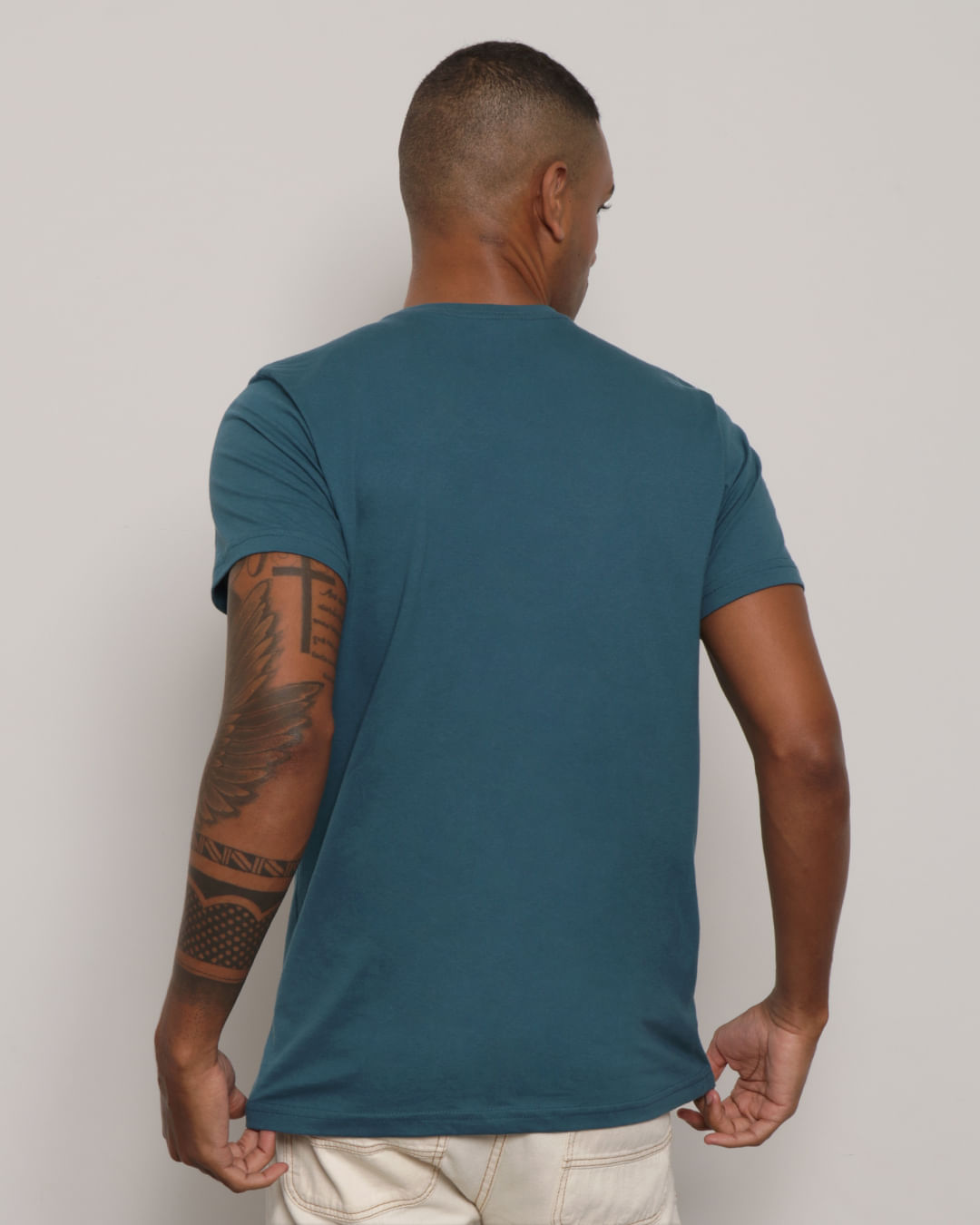 Camiseta-Basica-Cf-8048-Oxford---Bordado---Azul-Medio