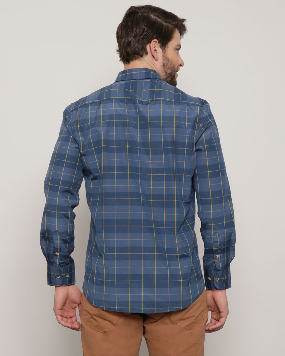 Cam-Ml-Lutton-Flap-Pkt-Xmar-P-Gg---Azul-Xadrez