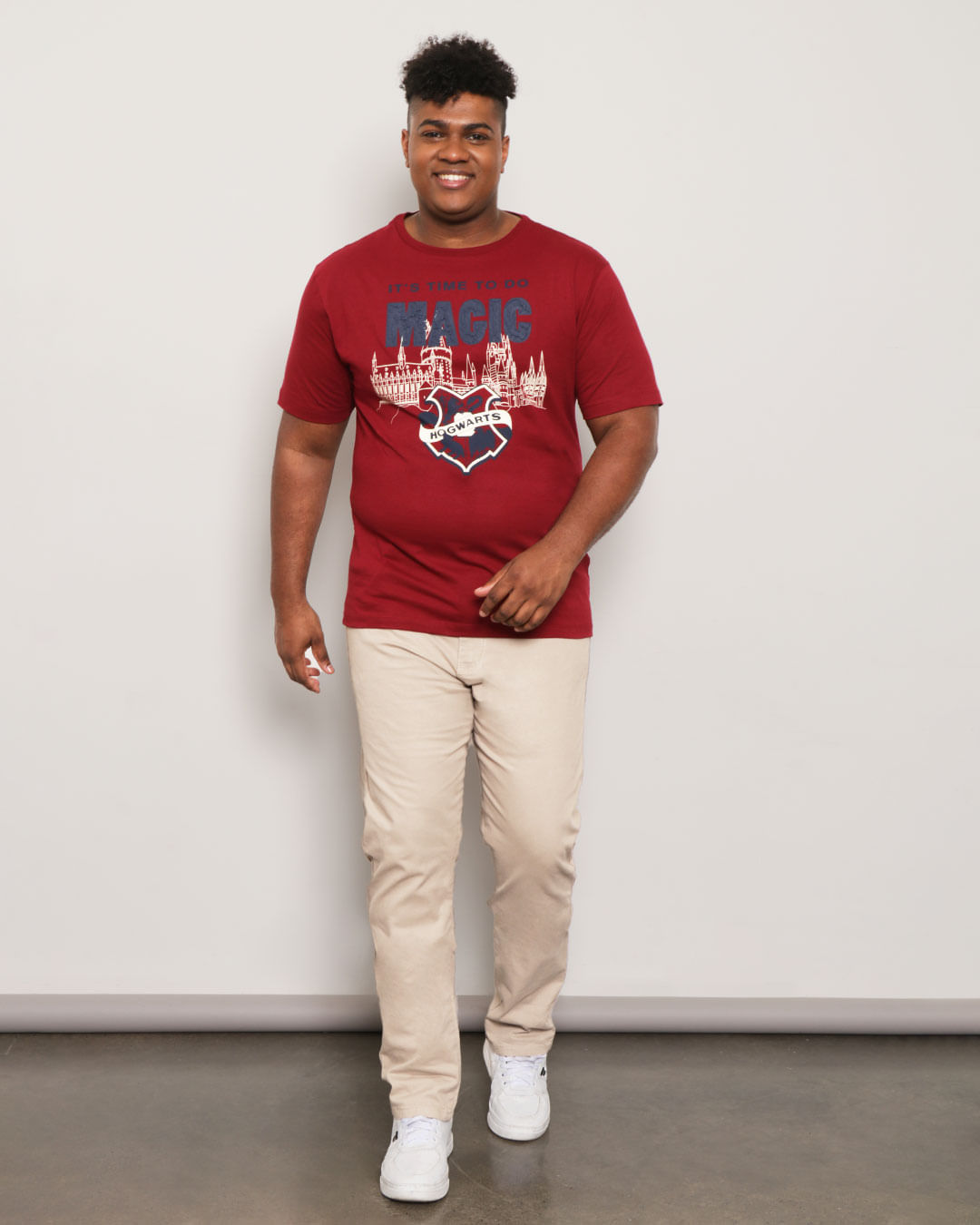 Camiseta-Harry-Magic-Bordo-Plus---Vinho
