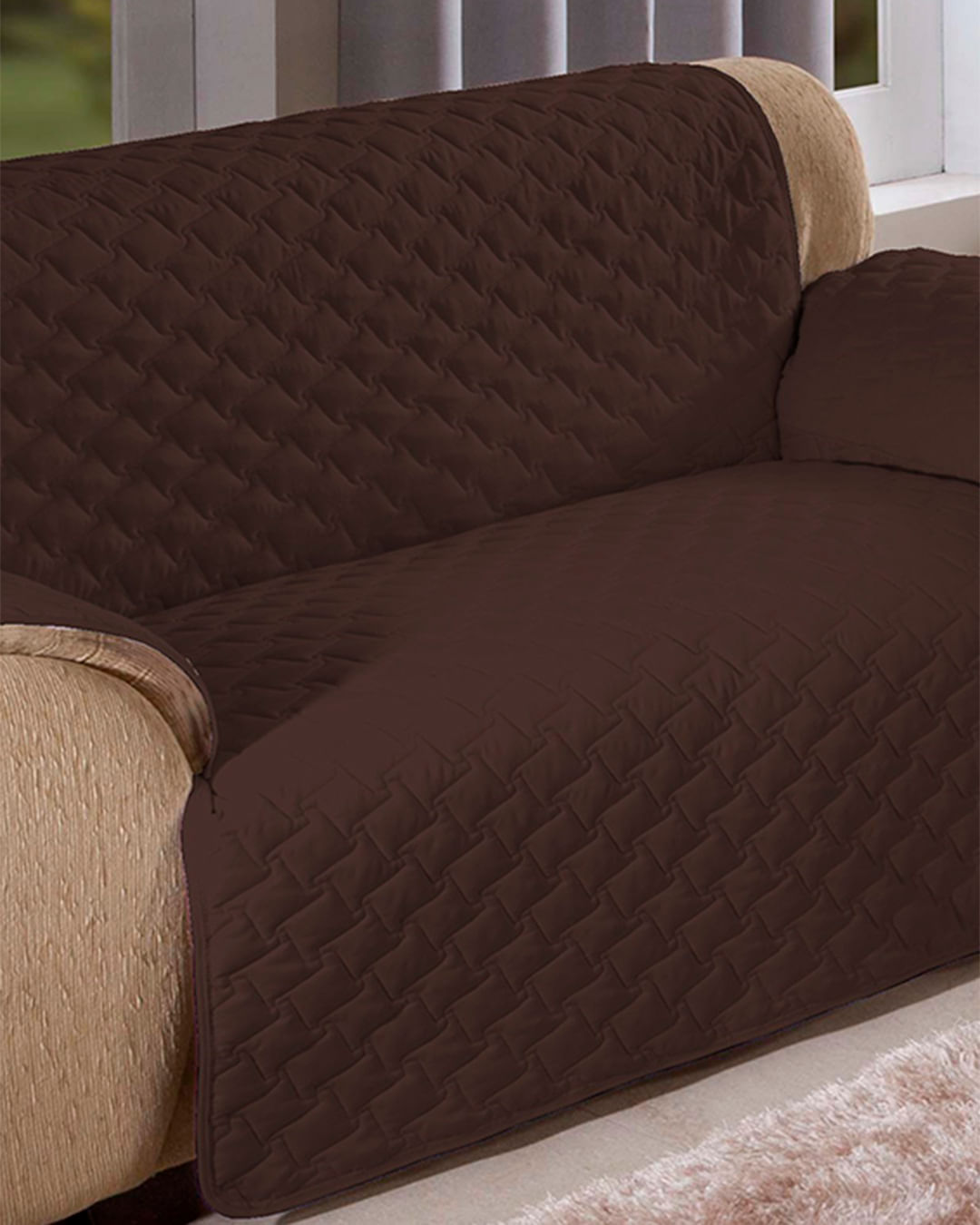 Protetor-Para-Sofa-Hedrons-2-Lugares-Marrom