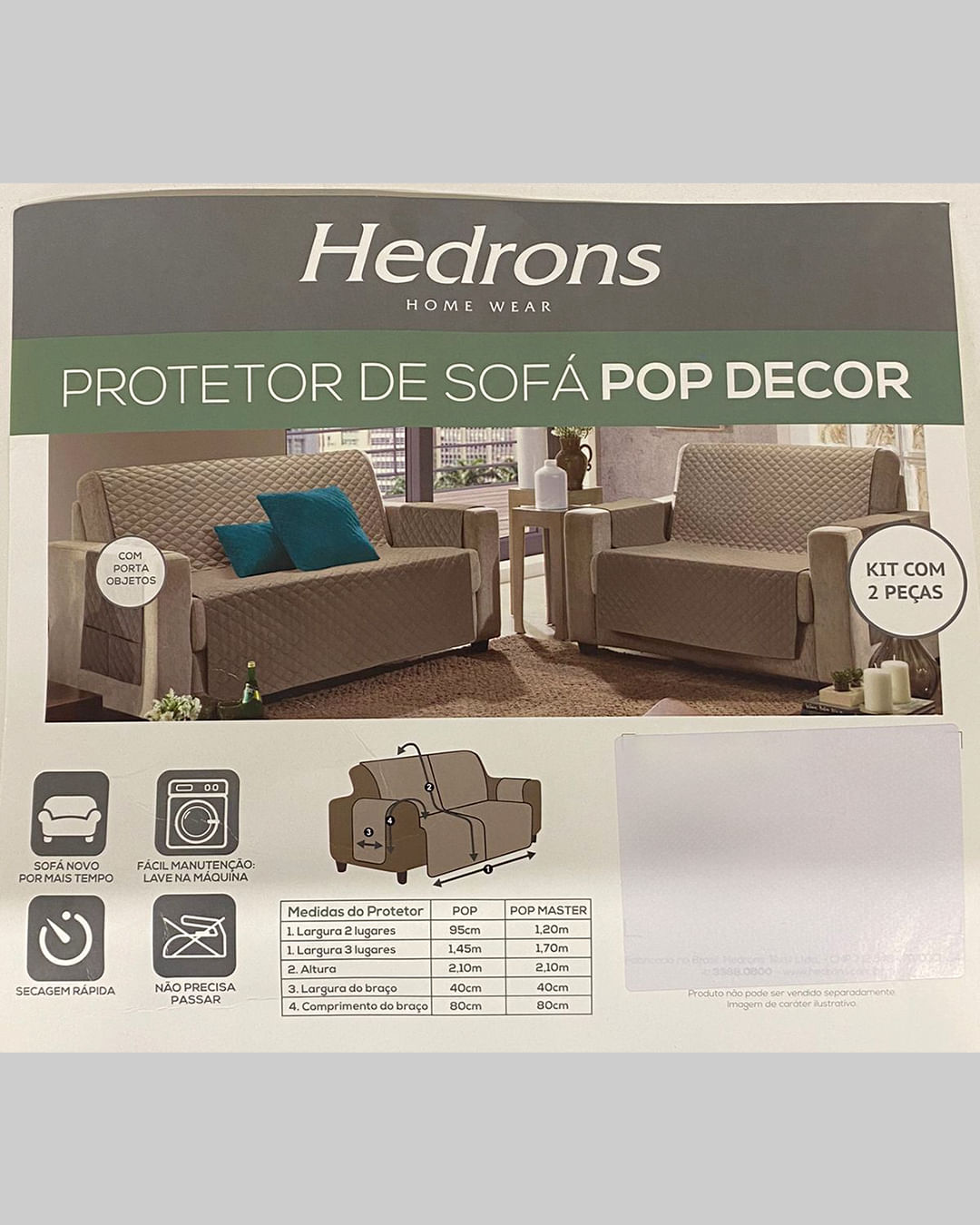 Protetor-Para-Sofa-Hedrons-2-Lugares-Marrom