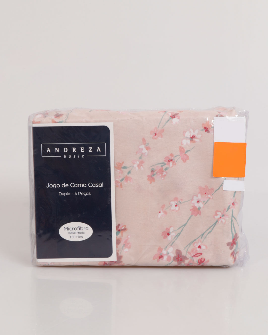 Jogo-de-Cama-Casal-Andreza-Estampado-4-Pecas-Bege