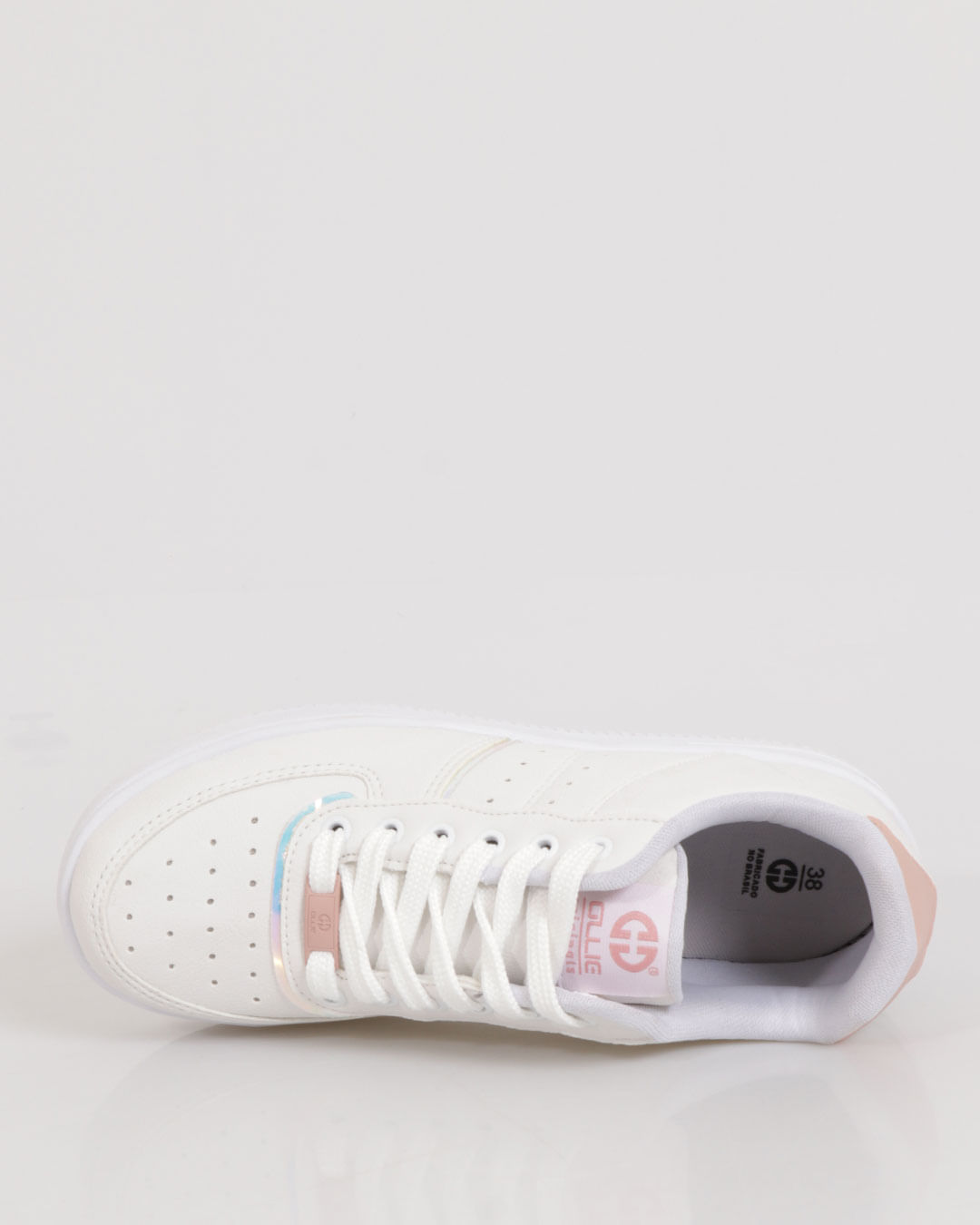 Tenis-Feminino-Flatform-Casual-Com-Recorte-Cadarco-Branco