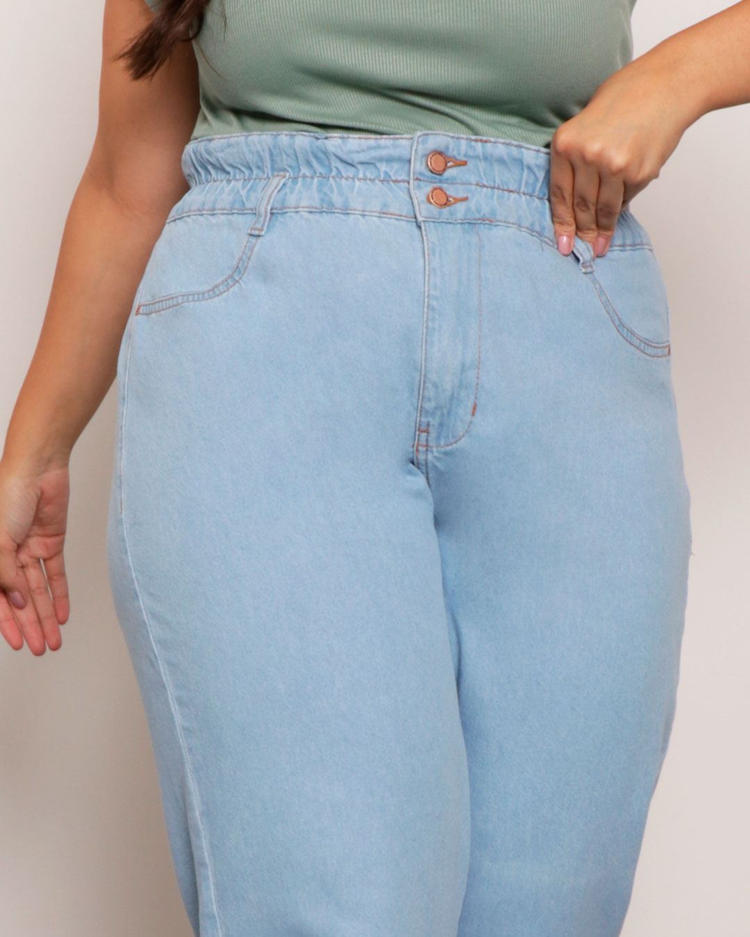 Calca-0938623-Jns-Cloch-Cl-Fem-Tg---Blue-Jeans-Claro