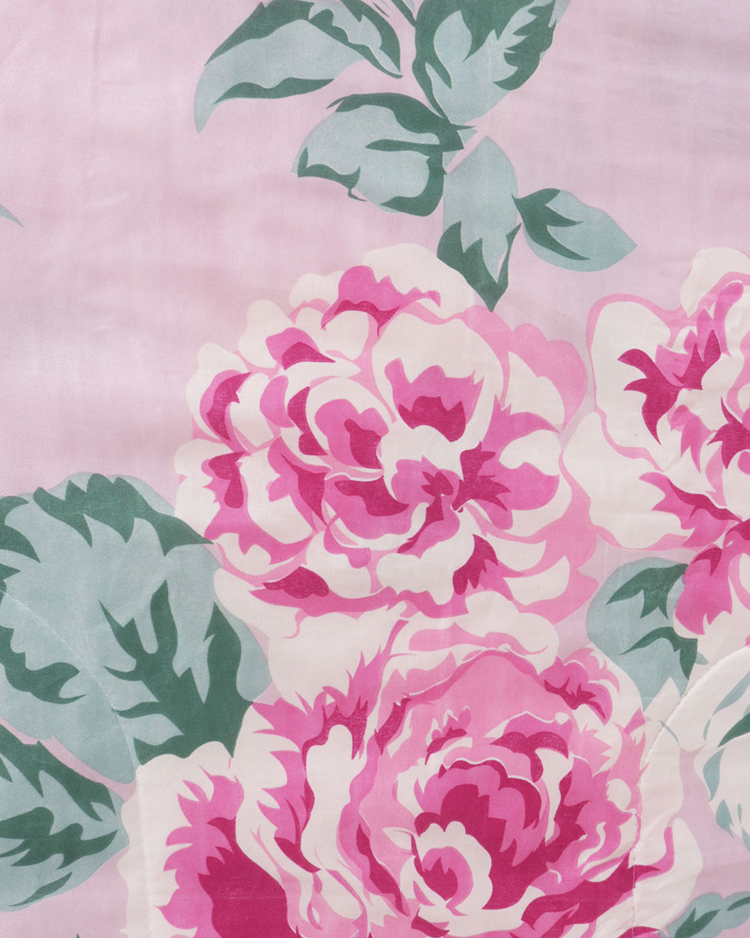 Edredom-Casal-Rolinho-Romantico---Rosa-Floral