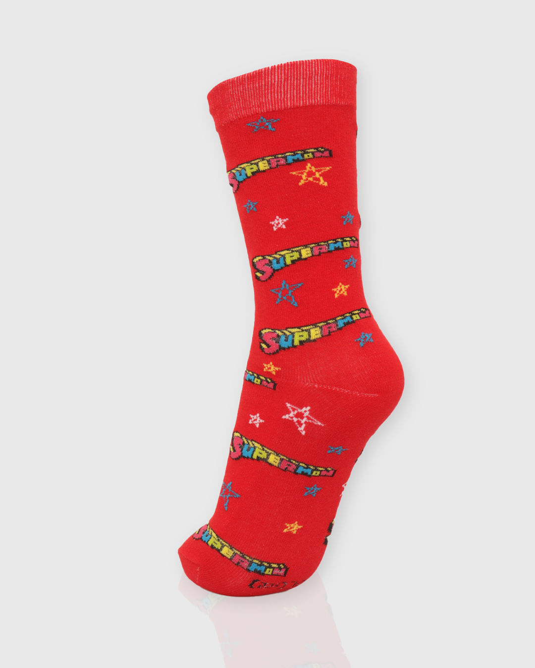 Meia-Superman-Verm-Ref-004dcml22751---Vermelho-Medio