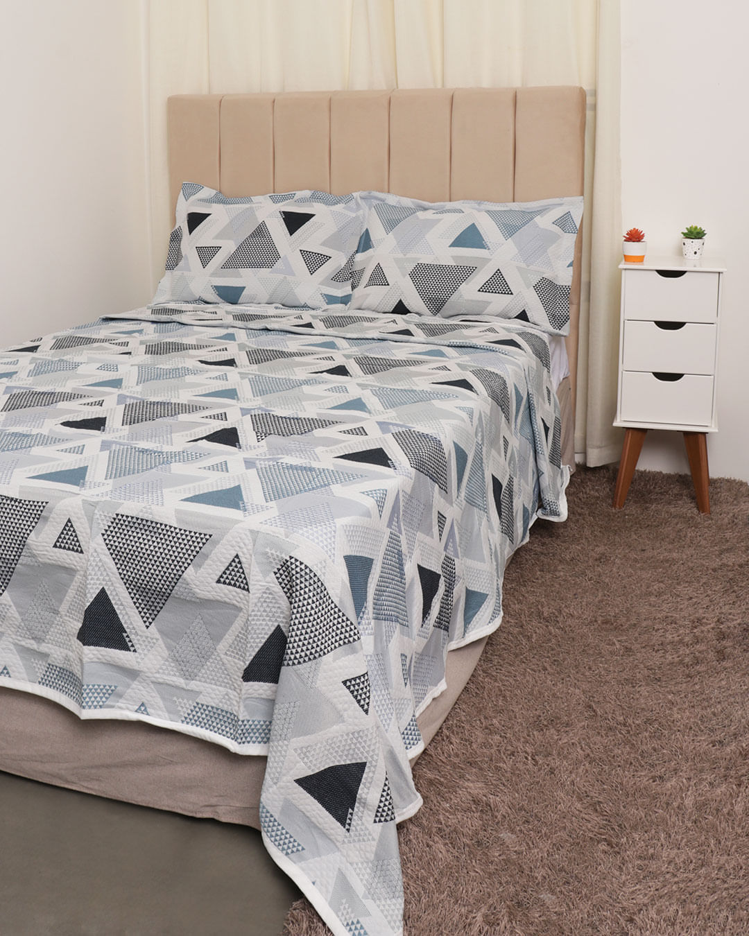 Kit-Colcha-Montblanc-Queen-230-X-260---Cinza-Geometrico