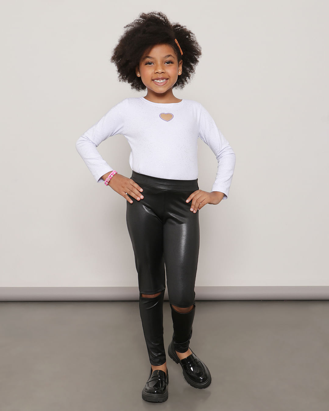 Calca-Infantil-Legging-Cirre-Preta