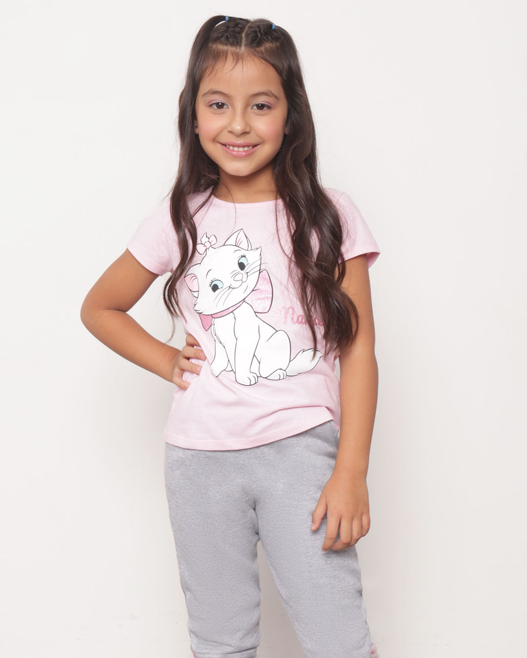 Blusa-infantil-Manga-Curta-Marie-Disney-Rosa