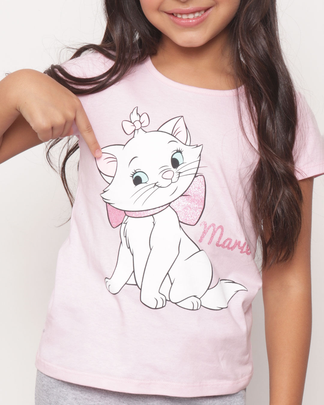 Blusa-infantil-Manga-Curta-Marie-Disney-Rosa