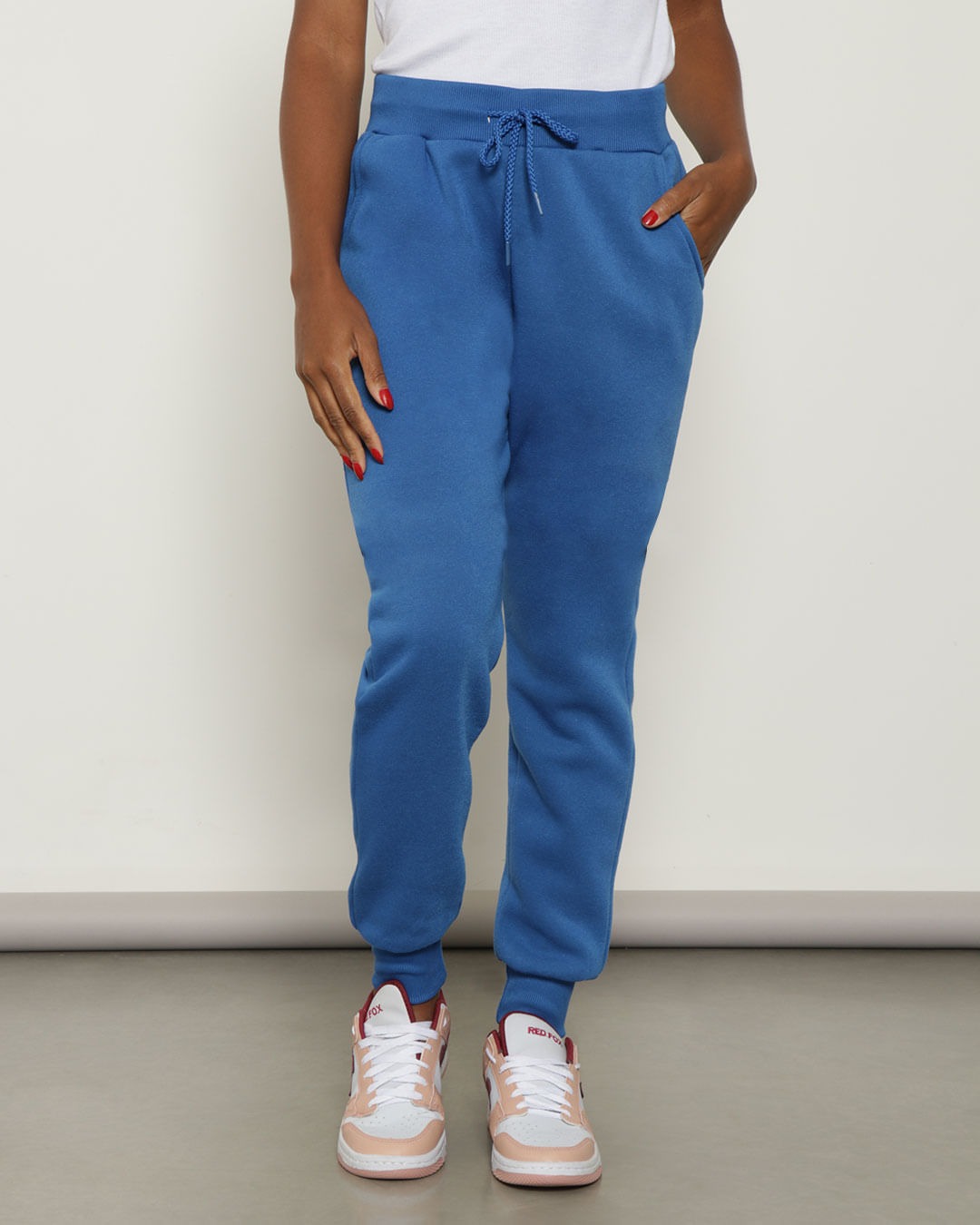 Calca-Moletom-Feminino-Jogger-Azul