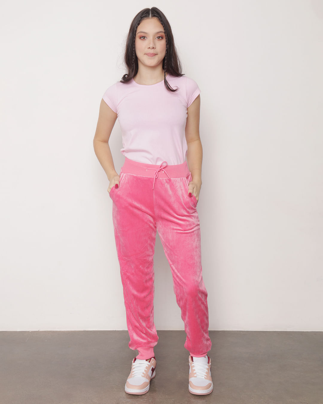 Calca-Juvenil-Jogger-Plush-Rosa