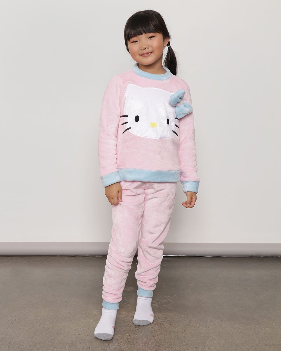 Pijama-Fleece-Hello-Kitty-143060---Rosa-Claro