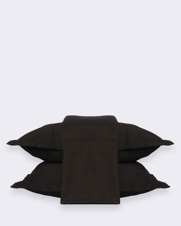 Kit Colcha Casal Colony 3 Peças Preto UN