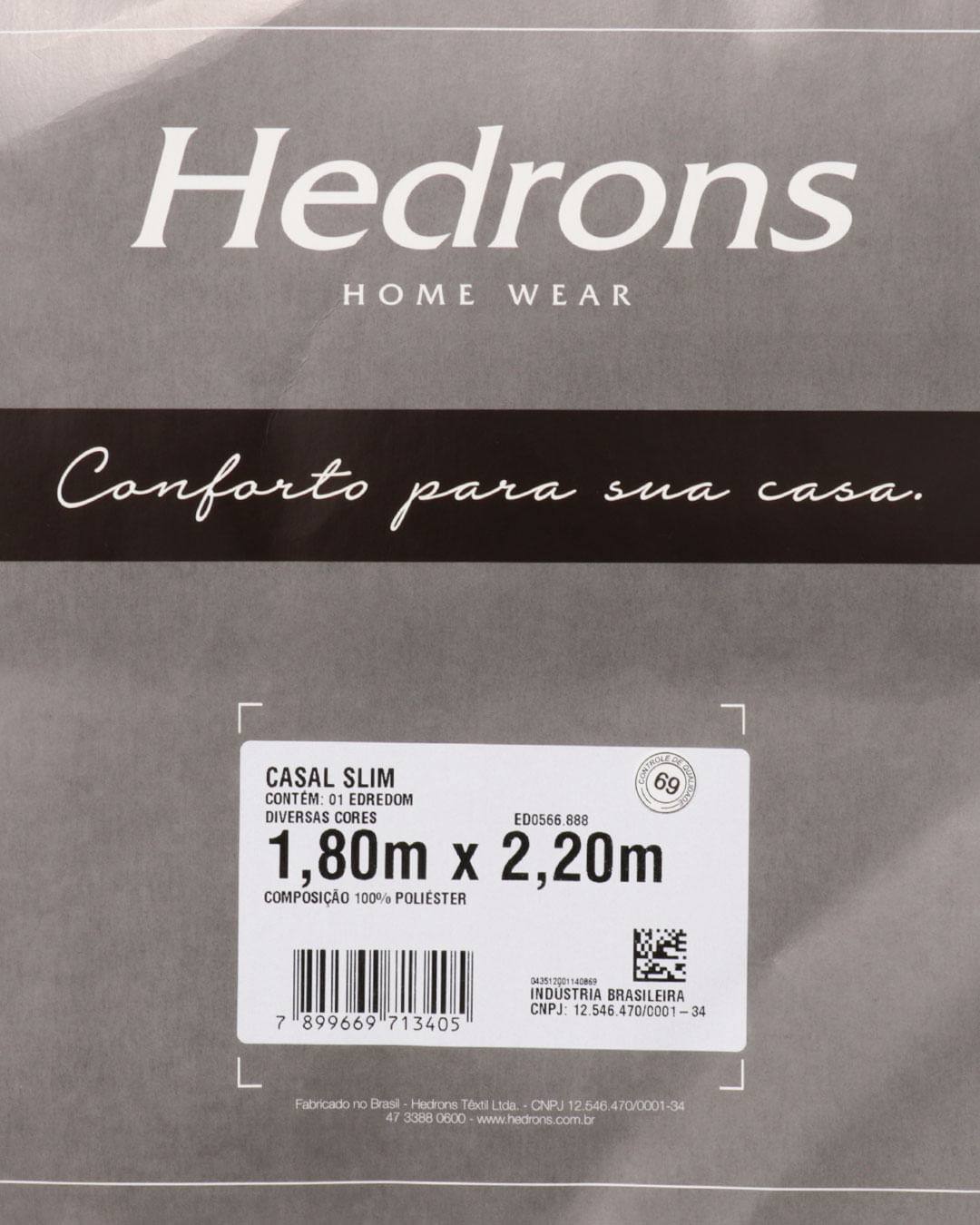 Coberdrom-Casal-Plush-Combo-Soft-Slim-Listrado-Home-Wear-Hedrons-Cinza