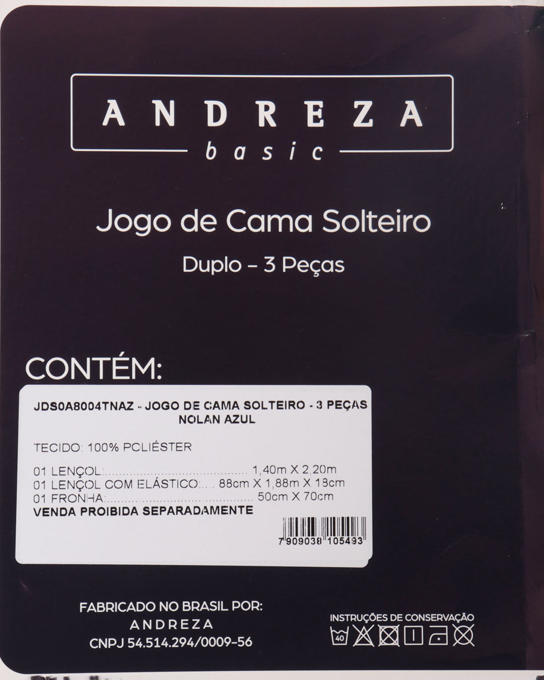 Jogo-De-Cama-Solteiro-Nolan-Azul---3-Pc---Azul-Outros