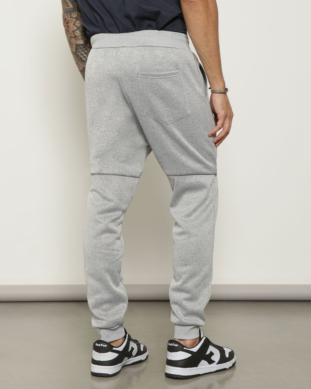 Calca-Masculina-Helanca-Jogger-Cinza