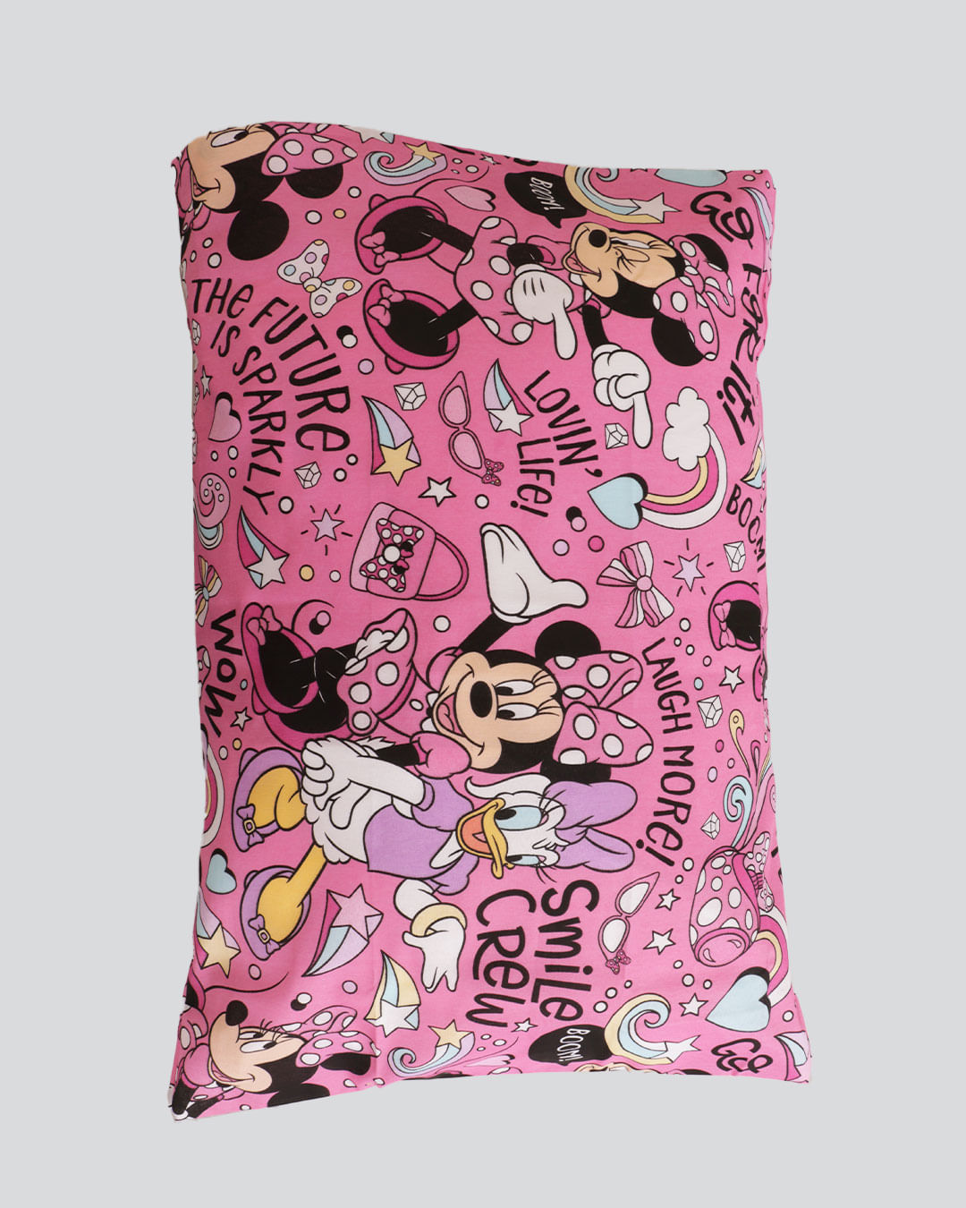 Jogo-de-Cama-Infantil-Solteiro-Minnie-BFF-2-Pecas-Disney-Rosa-