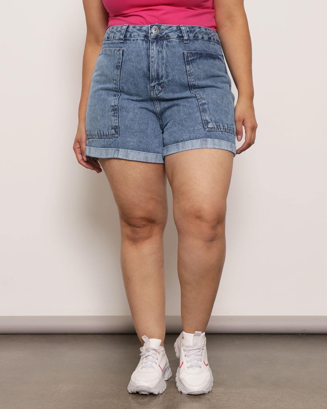 Short-0147900-Jns-Barr-Dob-Bols-Carg-Tg---Blue-Jeans-Medio