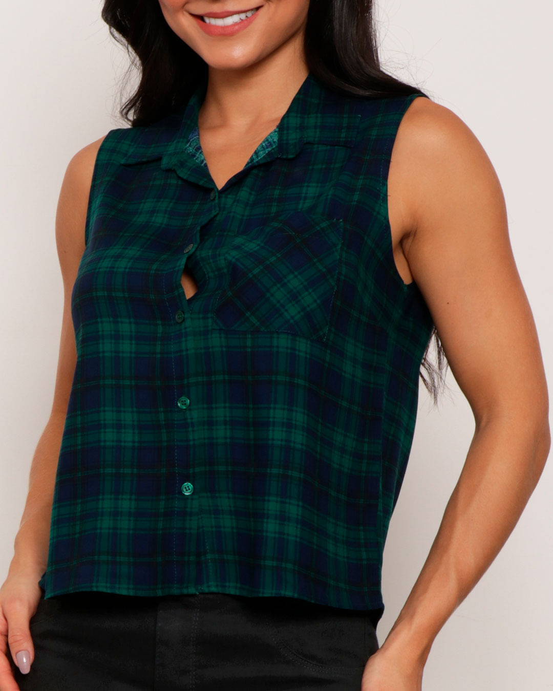 Blusa-Xadrez-430263---Verde-Xadrez
